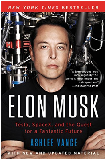 Elon Musk: Tesla, SpaceX, and the Quest for a Fantastic Future book cover